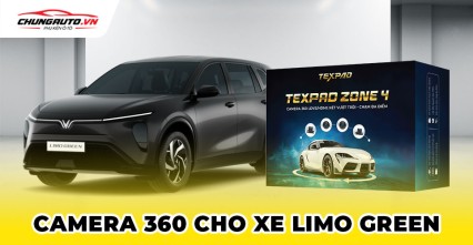 Lắp camera 360 cho xe Vinfast Limo Green