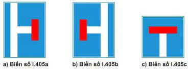 Cảnh báo khu vực đường không có lối thông đường khác