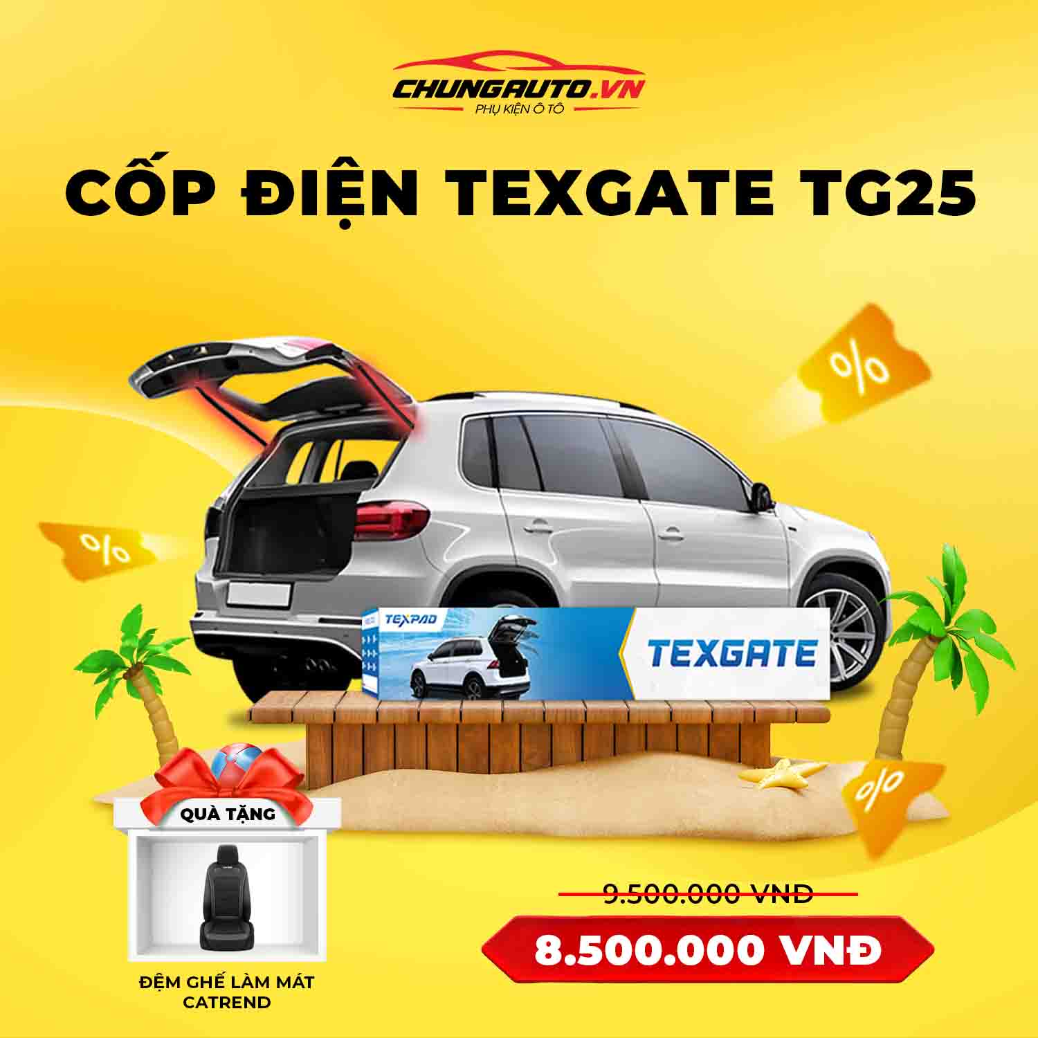 Chương trình chào hè cốp điện Texgate TG25