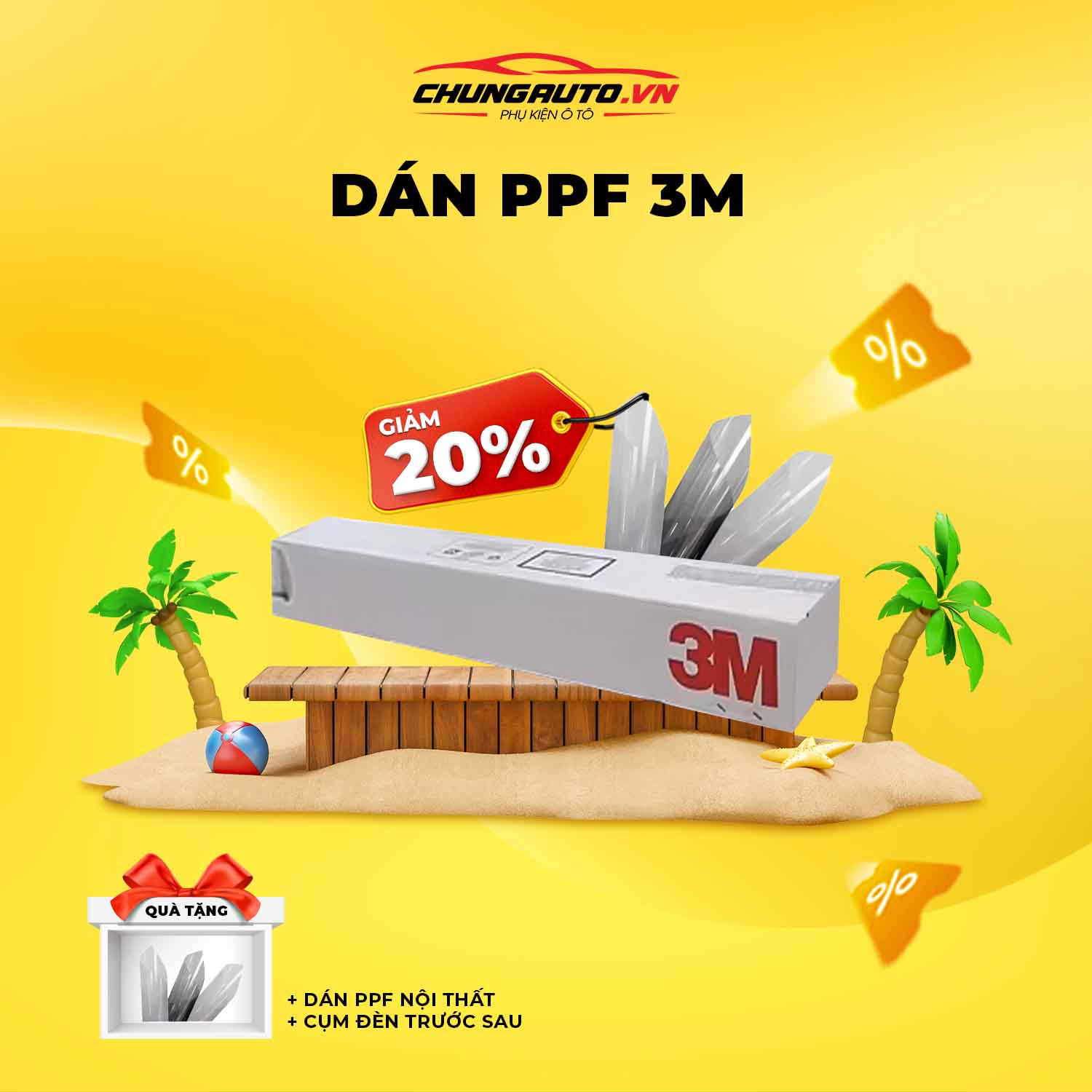 Chương trình chào hè dán PPF 3M