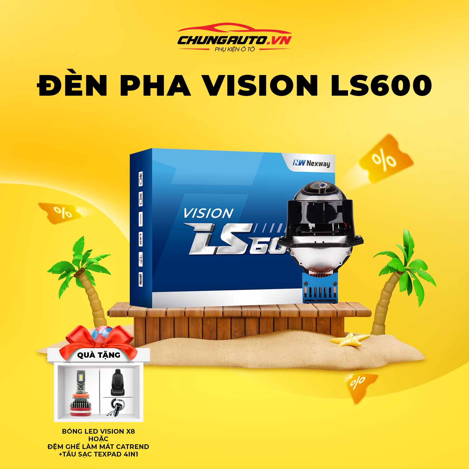 Chương trình chào hè đèn bi pha Vision LS600