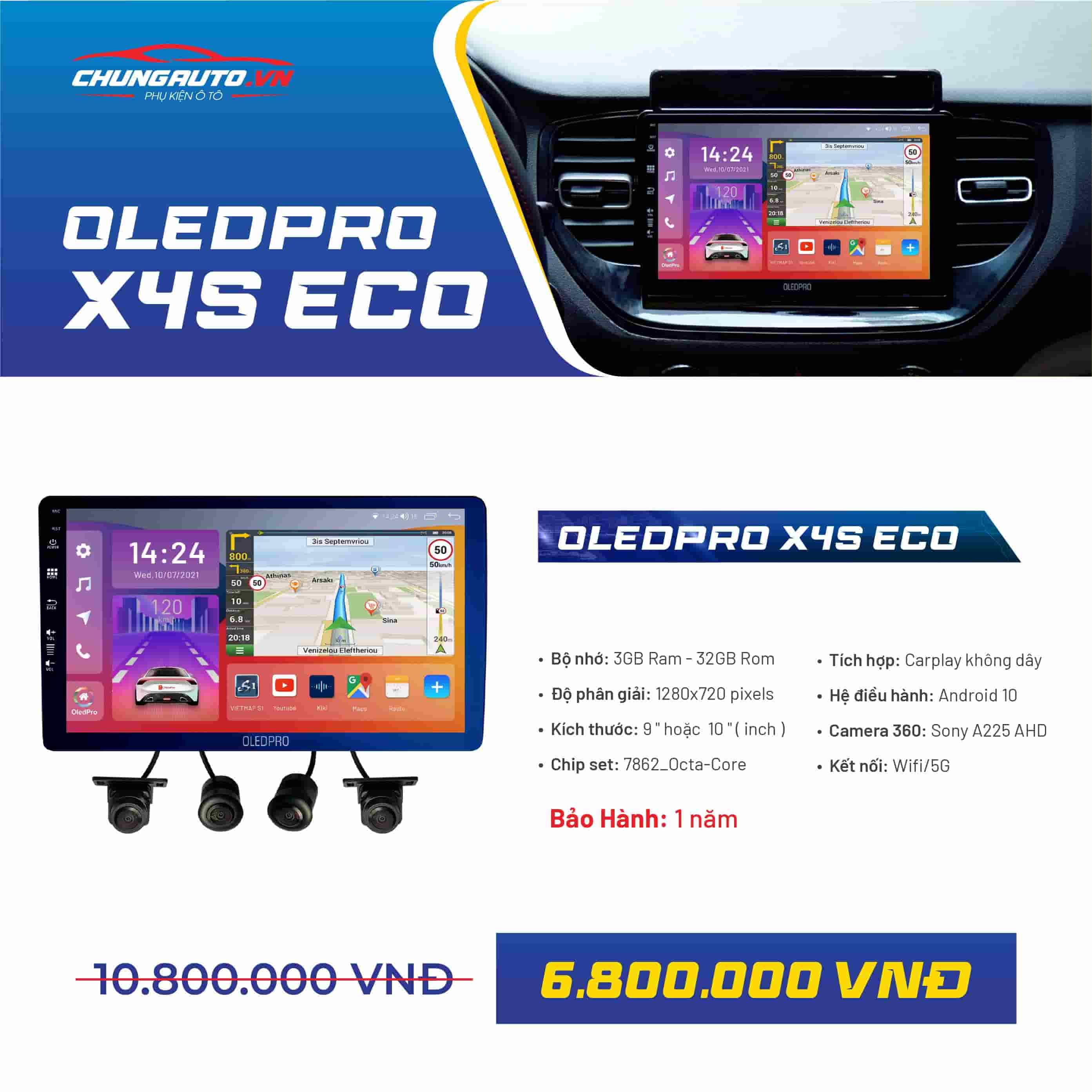 Chương trình khuyến mại màn hình OledPro X4S