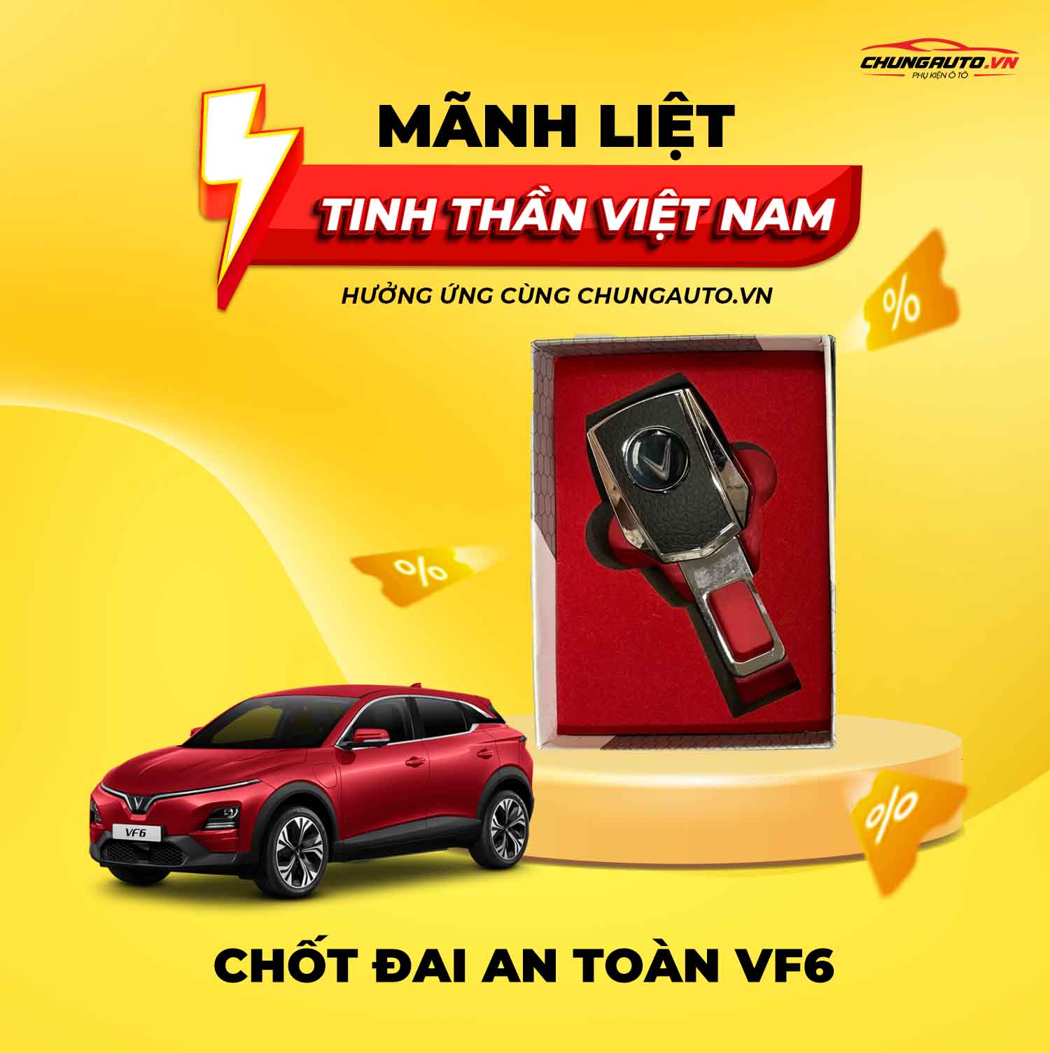 Chốt đai an toàn cho VF6