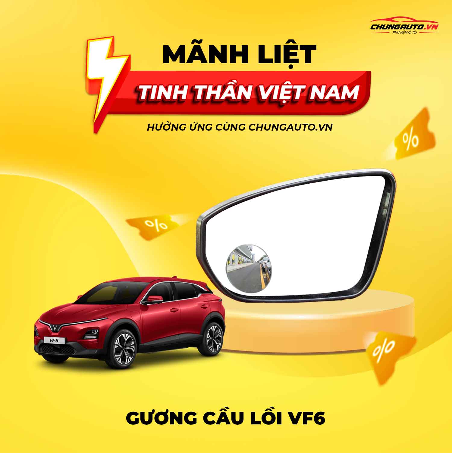 Gương cầu lồi cho cho VF6