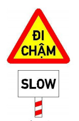 Đoạn đường cần đi chậm bắt buộc