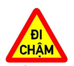 Đoạn đường cần đi chậm