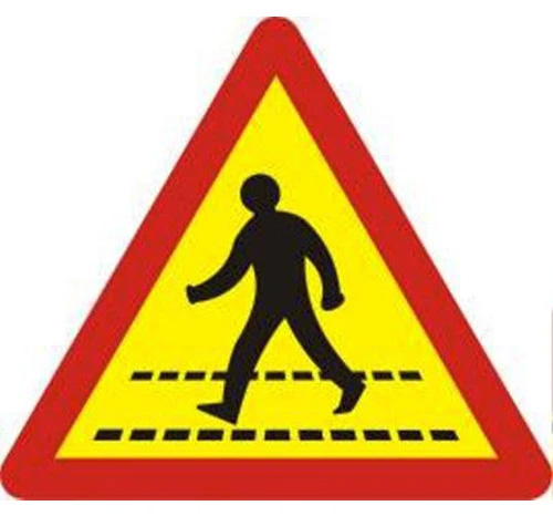 Biển báo đường dành cho người đi bộ cắt ngang