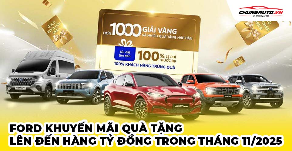 Ford khuyến mãi khủng trong tháng 11