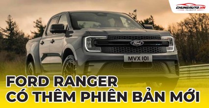 Ford Ranger 2024 có thêm phiên bản mới - Black Edition