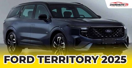 Ford Territory 2025 | Thông số kỹ thuật, thiết kế nội ngoại thất, giá bán