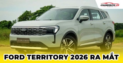 Ford Territory 2026 ra mắt | Thiết kế nội ngoại thất, thông số kỹ thuật, giá bán