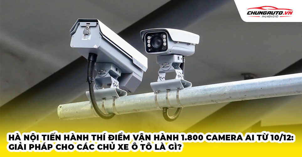 Hà Nội lắp hơn 1800 camera Ai phạt nguội