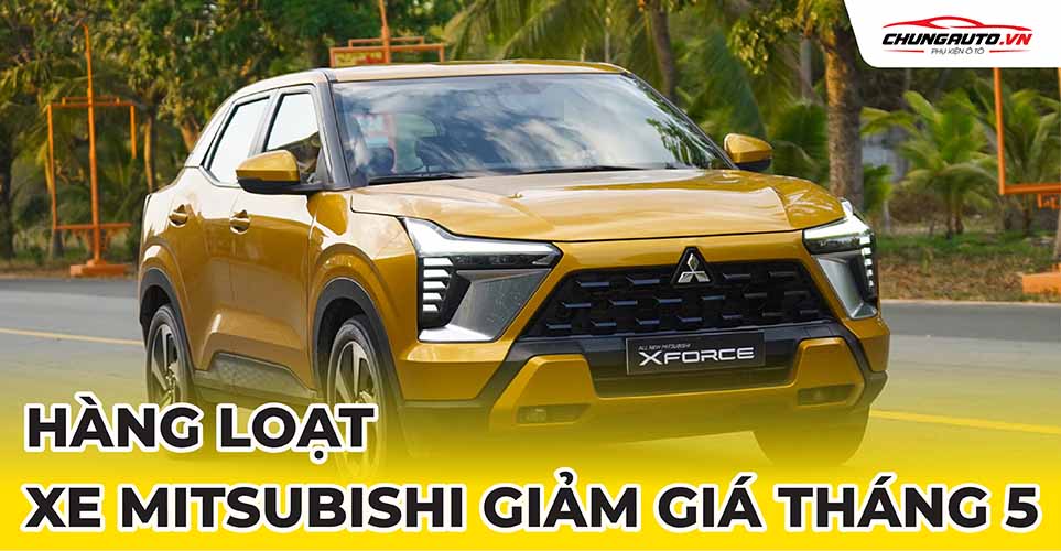 Mitsubishi giảm giá tháng 5