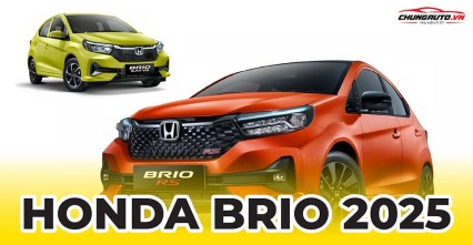 Honda Brio 2025: Thông số kỹ thuật, giá bán, ngày ra mắt