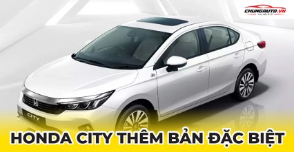 Honda City Apex Edition ra mắt | Thêm phiên bản đặc biệt mới với nội thất cao cấp hơn