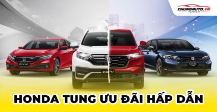 Honda tung ưu đãi hấp dẫn dịp tháng 7/2025 | Giảm 100% lệ phí trước bạ