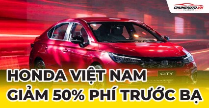 Honda Việt Nam tặng 50% lệ phí trước bạ cho khách mua ô tô đầu năm 2025