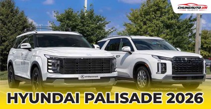 Hyundai Palisade 2026 | Thông số kỹ thuật, thiết kế nội, ngoại thất