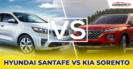 So sánh Hyundai SantaFe và Kia Sorento có điểm mạnh vượt trội nào