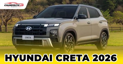 Hyundai Creta 2026 | Thiết kế nội ngoại thất, thông số kỹ thuật, giá bán
