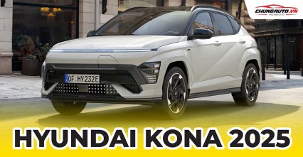 Hyundai Kona 2025: Thông số kỹ thuật, giá bán, ngày ra mắt