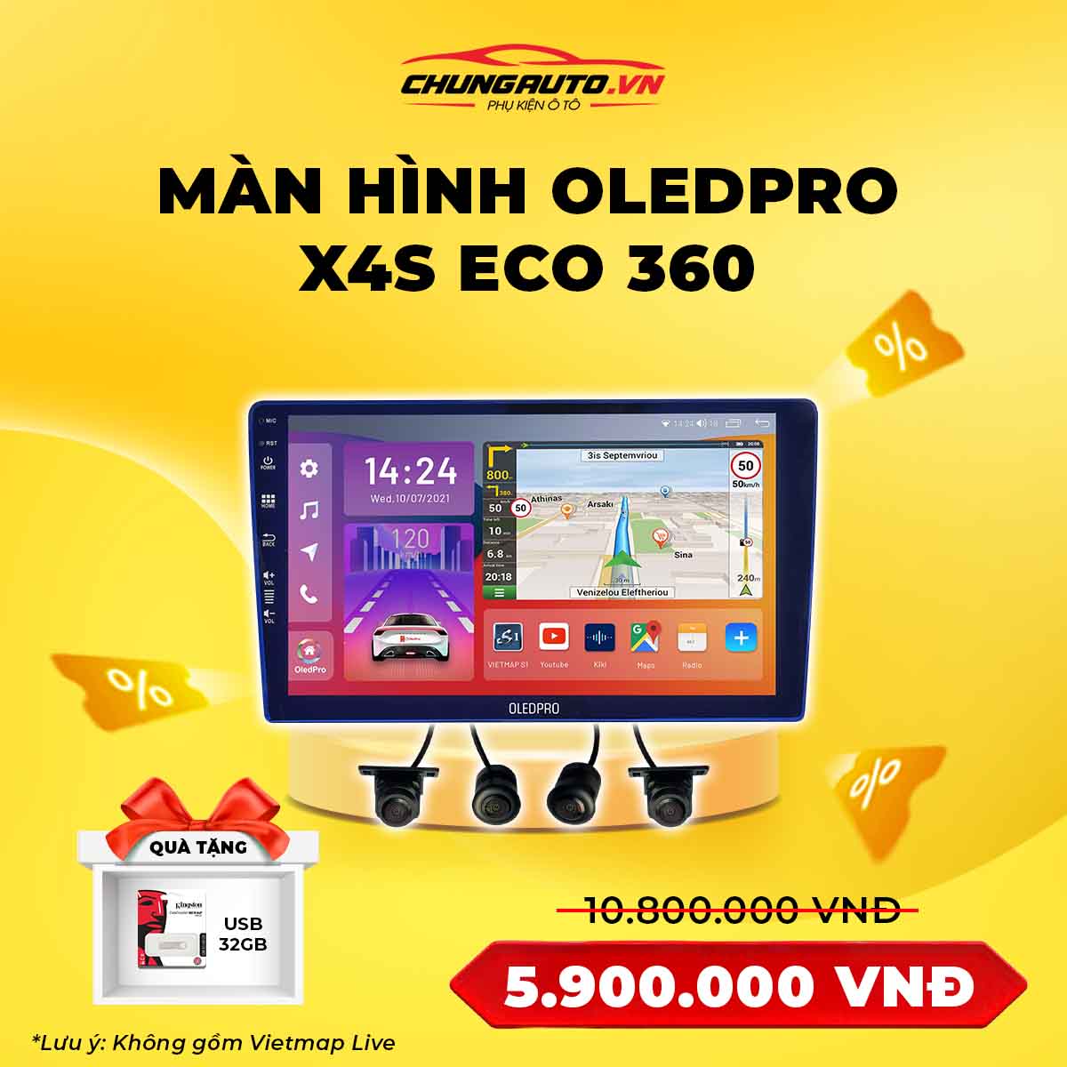 Khuyến mãi màn hình OledPro X4S Eco