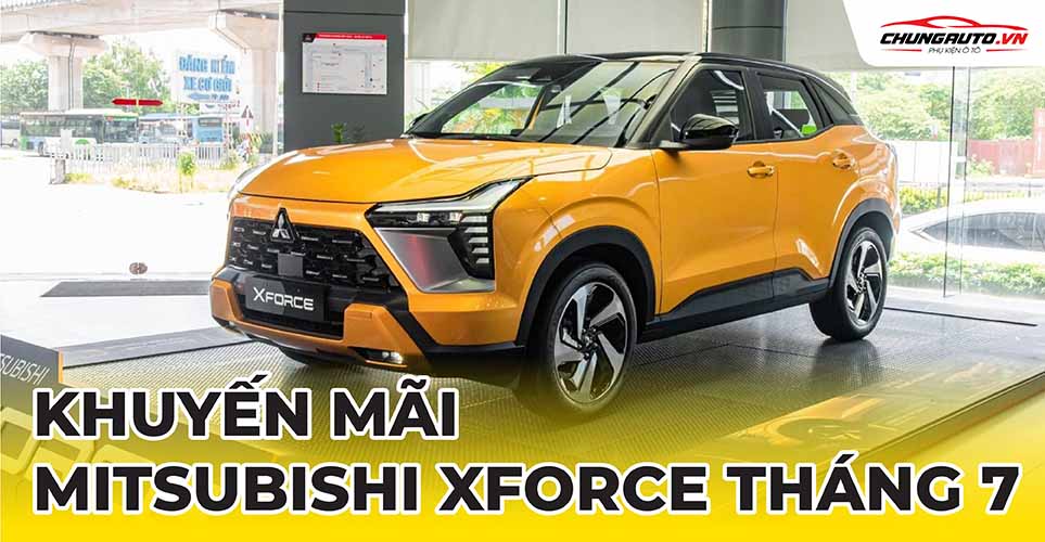 Mitsubishi khuyến mại tháng 7