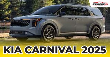 Kia Carnival 2025: Thông số kỹ thuật, giá bán, ngày ra mắt