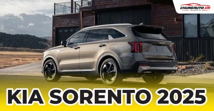 Kia Sorento 2025: Thông số kỹ thuật, giá bán, ngày ra mắt