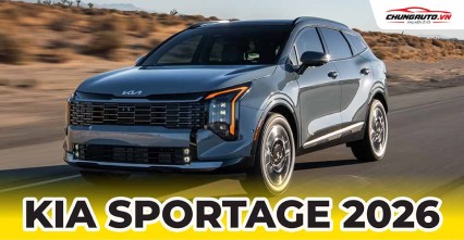 Kia Sportage 2026 | Thông số kỹ thuật, thiết kế nội ngoại thất, giá bán