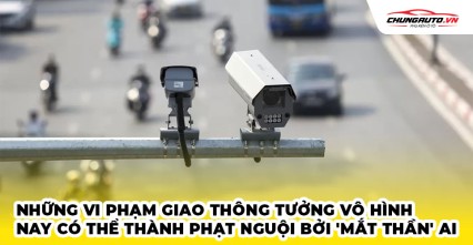 Những vi phạm giao thông tưởng vô hình nay có thể thành phạt nguội bởi 'mắt thần' AI
