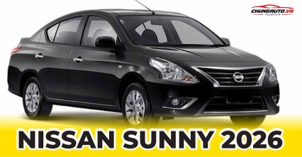 Nissan Sunny 2026 ra mắt | Thiết kế nội ngoại thất, thông số kỹ thuật, giá bán
