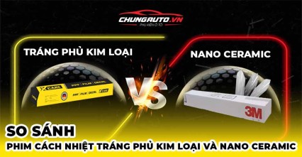 Phim cách nhiệt nano ceramic với phim cách nhiệt tráng phủ kim loại: Loại nào tốt hơn?