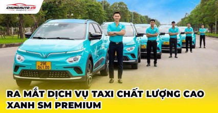 Ra mắt dịch vụ taxi chất lượng cao – Xanh SM Premium