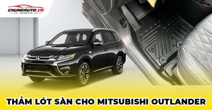 Thảm lót sàn cho xe Mitsubishi Outlander