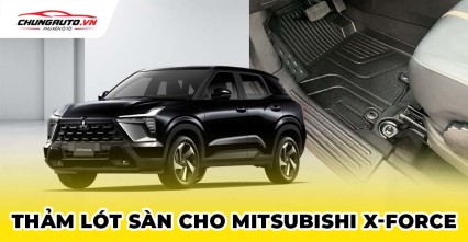 Thảm lót sàn cho xe Mitsubishi X-force