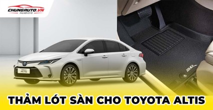 Thảm lót sàn cho xe Toyota Altis
