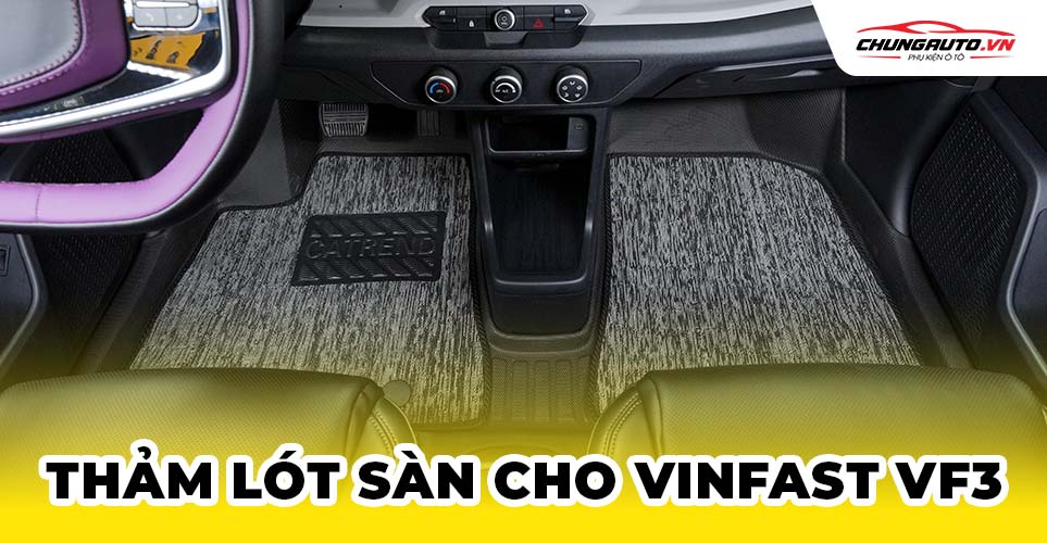 Thảm lót sàn cho Vinfast VF3