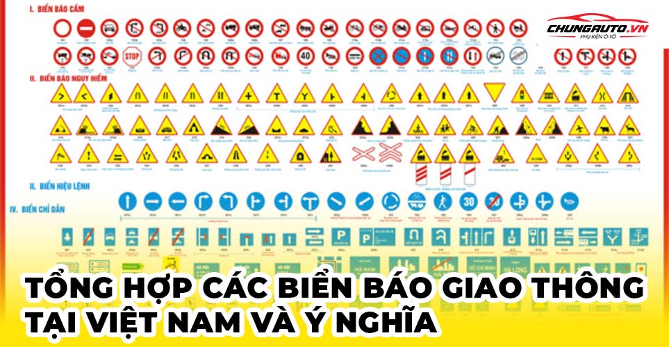 Tổng hợp biển báo giao thông Việt Nam và ý nghĩa