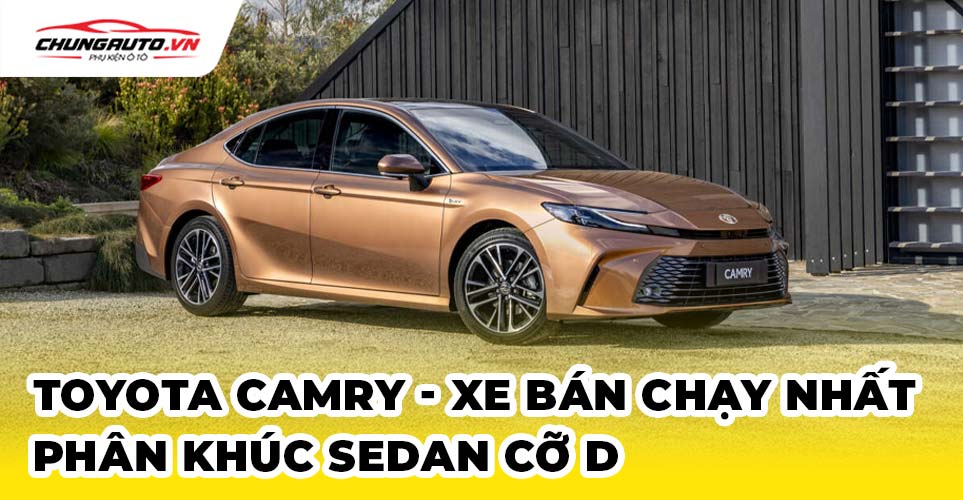 Toyota Camry mẫu xe bán chạy nhất phân khúc