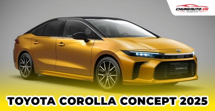Toyota Corolla Concept 2025 ra mắt | Thiết kế nội ngoại thất, thông số kỹ thuật, giá bán