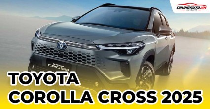 Toyota Corolla Cross 2025: Thông số kỹ thuật, giá bán, ngày ra mắt