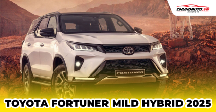 Toyota Fortuner Mild Hybrid 2025 | Thiết kế nội ngoại thất, thông số kỹ thuật, giá bán