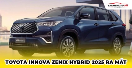 Toyota Innova Zenix Hybrid 2025 ra mắt | Thiết kế nội ngoại thất, thông số kỹ thuật, giá bán
