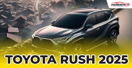 Toyota Rush 2025: Thông số kỹ thuật, giá bán, ngày ra mắt