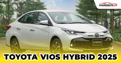 Toyota Vios Hybrid 2025 | Thiết kế nội ngoại thất, thông số kỹ thuật, giá bán