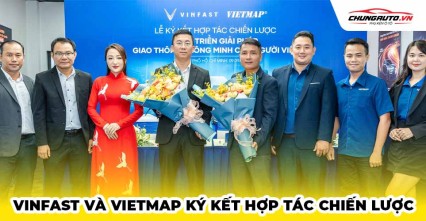 VinFast và Vietmap ký kết hợp tác chiến lược
