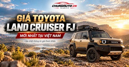 Giá Toyota Land Cruiser FJ mới nhất tại Việt Nam