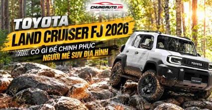 Toyota FJ Có Gì Để Chinh Phục Người Mê SUV Địa Hình