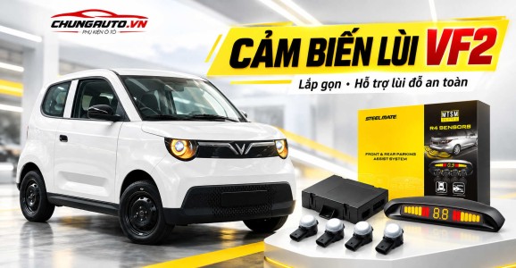 Cảm biến lùi xe VF2 giúp người mới lái tự tin hơn thế nào?